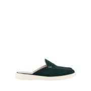 Laura Slip On Sandal in Pine Green Atelier Verdi , Green , Dames