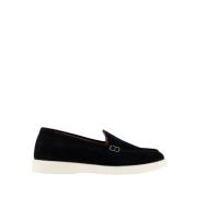 Zwarte Loafer Schoenen voor Dames Atelier Verdi , Black , Dames