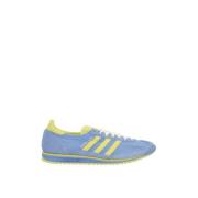 Suede Low-Top Sneakers met 3-Stripes Adidas , Blue , Dames