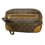 Pre-owned Fabric louis-vuitton-bags Louis Vuitton Vintage , Brown , Da...