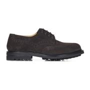 Bruine Veterschoenen Platte Aw24 Church's , Brown , Heren