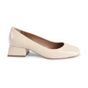 Beige Chunky Heel Pumps 19v69 Italia , Beige , Dames