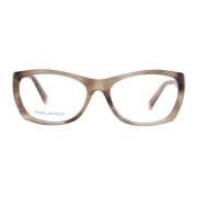 Bruine plastic wijzerplaat frames voor mannen Dsquared2 , Brown , Here...