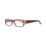 Bruine plastic montuurbril met wijzerplaat Dsquared2 , Brown , Dames