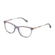 Grijze Acetaat Metalen Frame Bril Carolina Herrera , Gray , Dames