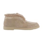 Bont Donna Yalta Dames Stijlvolle Schoenen Santoni , Beige , Dames