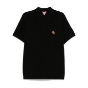 Geborduurd Pop Polo Shirt Kenzo , Black , Heren