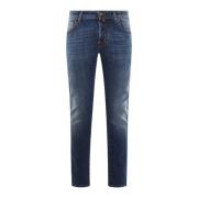 Denim Broek voor Heren Jacob Cohën , Blue , Heren