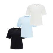 Katoenen Jersey T-Shirts Set Marni , Multicolor , Dames