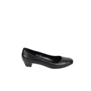 Pre-owned Leather flats Bally Pre-owned , Black , Dames