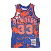 NBA Swingman Jersey 1985 Patrick Ewing Mitchell & Ness , Blue , Heren