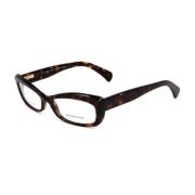 Bicolor Acetaat Frame Bril Alexander McQueen , Multicolor , Dames