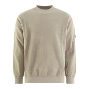 Geborstelde Sweater voor Heren C.p. Company , Beige , Heren