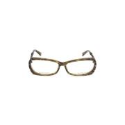 Groene Acetaatframes met wijzerplaat Bottega Veneta , Brown , Dames