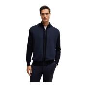 Donkerblauw Vest Hugo Boss , Blue , Heren