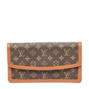 Pre-owned Canvas louis-vuitton-bags Louis Vuitton Vintage , Brown , Da...