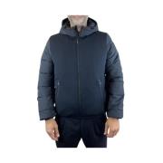 Zwarte hoodie Ecoalf , Blue , Heren