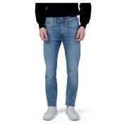 Slim Jeans voor Mannen, Herfst/Winter Collectie GAS , Blue , Heren