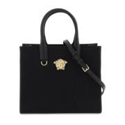 Canvas 'La Medusa' Tote Tas Versace , Black , Dames