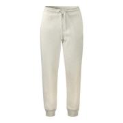 Sportieve grijze heren sweatpants met borduurwerk Calvin Klein , Gray ...