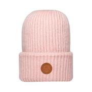 Elegante Wintermuts met Logo Applicatie Cabaia , Pink , Unisex