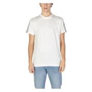 Katoenen Heren T-shirt en Polo Calvin Klein Jeans , Beige , Heren