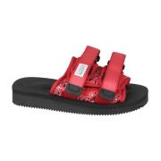 Stijlvolle Moto Cab Sandalen Suicoke , Red , Dames