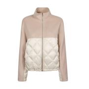 Gewatteerde polyesterjas Marella , Beige , Dames