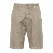 Stijlvolle Bermuda Shorts voor Mannen Jacob Cohën , Beige , Heren