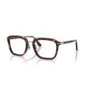 Moderne Bril - Innovatief Ontwerp Persol , Brown , Unisex