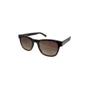 Havana zonnebril met bruine lenzen Saint Laurent , Brown , Unisex