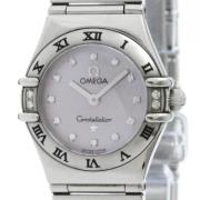 Pre-owned Glass watches Omega Vintage , Pink , Dames