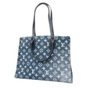 Pre-owned Fabric shoulder-bags Louis Vuitton Vintage , Blue , Dames