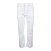 Katoen Elastaan Jeans Department Five , White , Dames