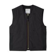 Zwarte Liner Vest voor Modulaire Parka Applied ART Forms , Black , Her...