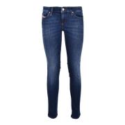 Stretch Skinny Denim Jeans Diesel , Blue , Dames