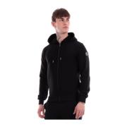 Heren Ottoman Gestreepte Sweatshirt Colmar , Black , Heren