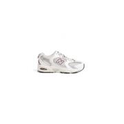 Crème Synthetische Sneaker Lente/Zomer Collectie New Balance , White ,...