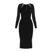 Jurk met applicatie Dolce & Gabbana , Black , Dames