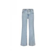 Lucy Wide Leg Jeans Fabienne Chapot , Blue , Dames