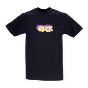 Klassiek Zwart Heren T-shirt Obey , Black , Heren