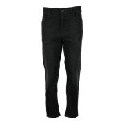 Katoen Elastaan Jeans Dondup , Black , Dames