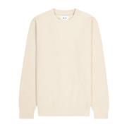 Modieuze Crewneck Sweater Ecru Nn07 , Beige , Heren