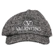 Pre-owned Wool hats Valentino Vintage , Black , Heren