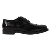 Formele Derby Veterschoenen Tod's , Black , Heren