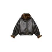 Luipaard Luxe Blouson Jas Isabel Marant , Black , Dames