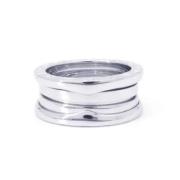 Pre-owned Silver rings Bvlgari Vintage , Gray , Dames