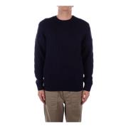 Logo Front Sweaters Saint Barth , Blue , Heren