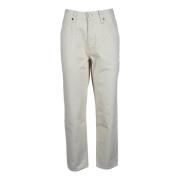 Denim Jeans 100% Katoen Calvin Klein , Beige , Dames