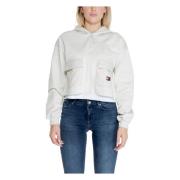 Herfst/Winter Dames Katoenen Sweatshirt Collectie Tommy Jeans , Beige ...